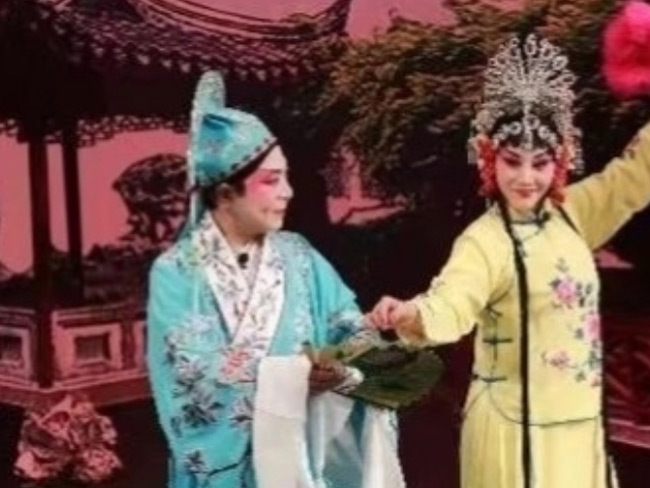 花為媒-花園相親-程芳 葛靜 駱會(huì)東 廊坊市龍鳳演藝公司